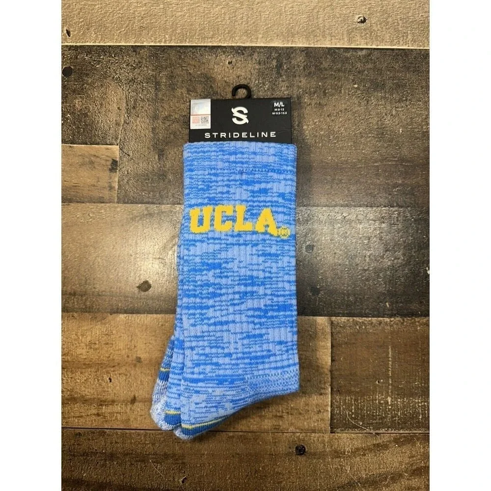 NWT Strideline‎ UCLA Bruins Knit Socks Size M/L *MSRP $18*